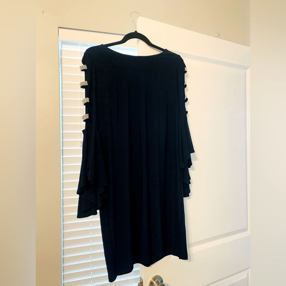 Classy cocktail dress; Navy Blue